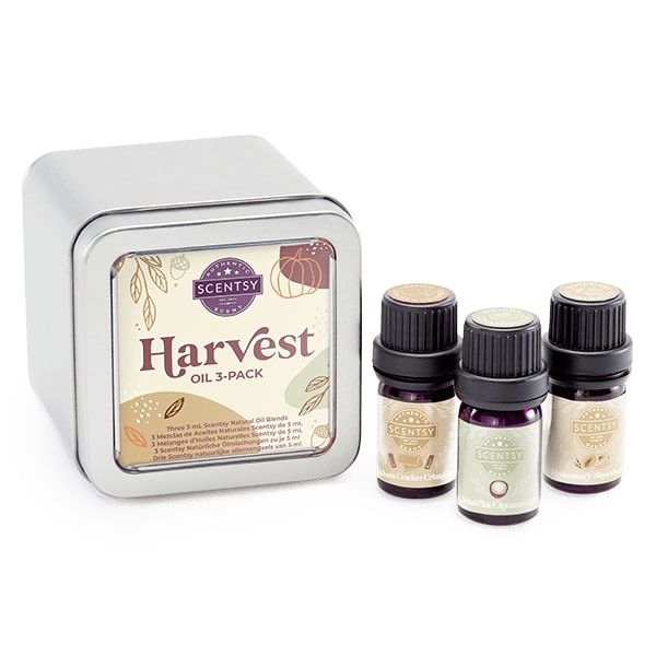 Harvest Scentsy Oil 3 Pack