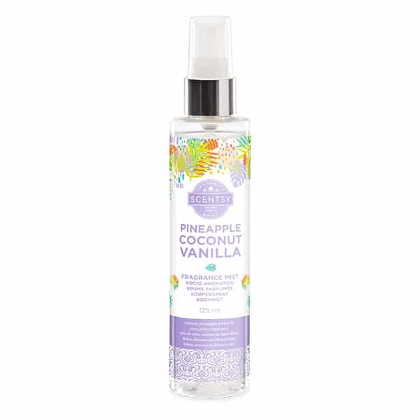 Pineapple Coconut Vanilla Fragrance Mist