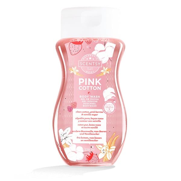 Pink Cotton Body Wash