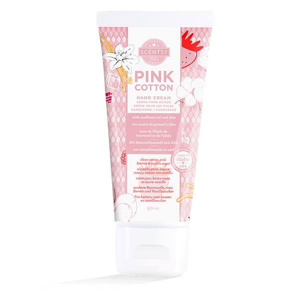 Pink Cotton Hand Cream