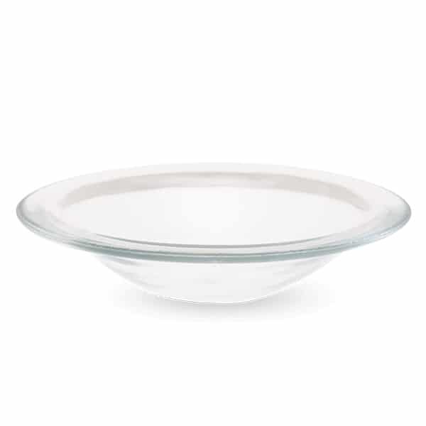 Small Glass Curve Scentsy Dish