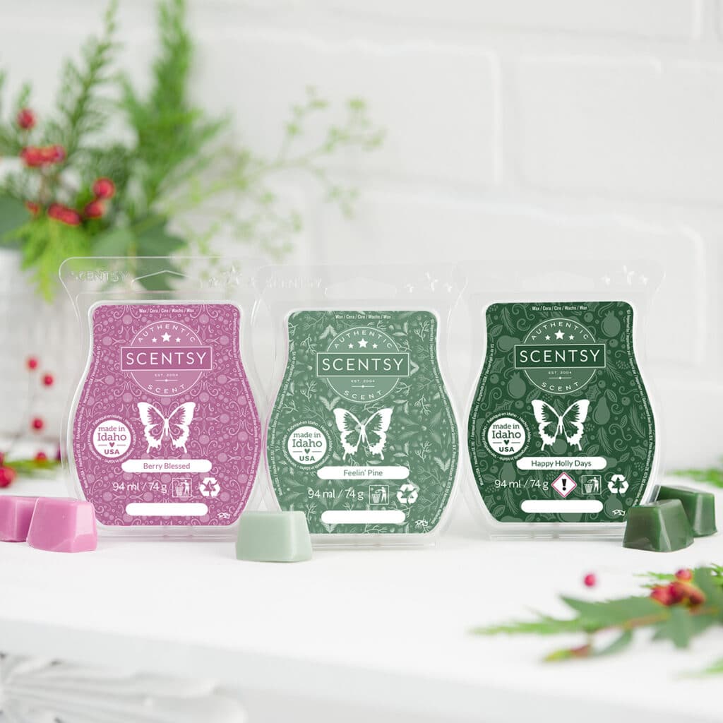 Let It Snow Scentsy 3 Bar Pack