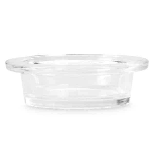 Small Clear Glass Scentsy Dish 93mm