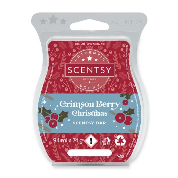 Crimson Berry Christmas Scentsy UK Wax Bar