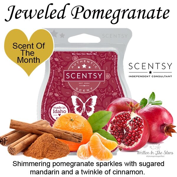 Jeweled Pomegranate Scentsy Bar
