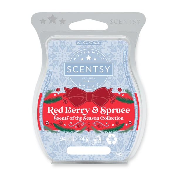 Red Berry & Spruce Scentsy Bar