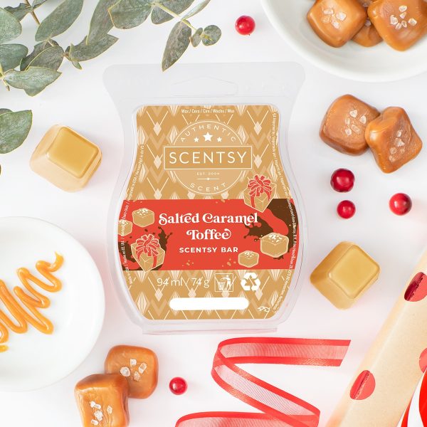 Salted Caramel Toffee Scentsy Bar