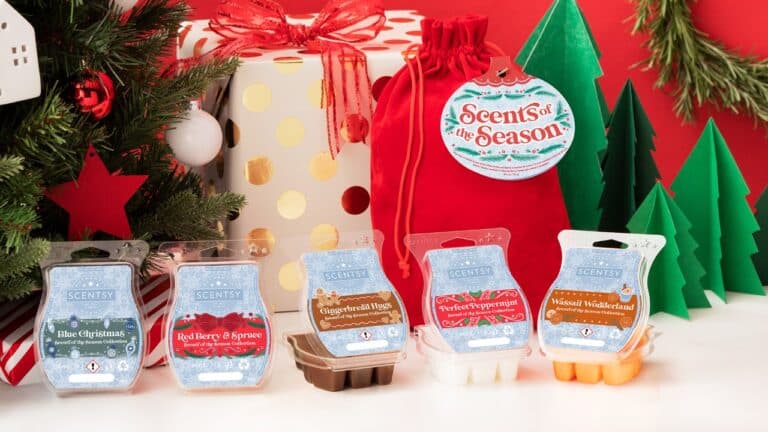 Scentsy Scents of the Season Wax Collection.