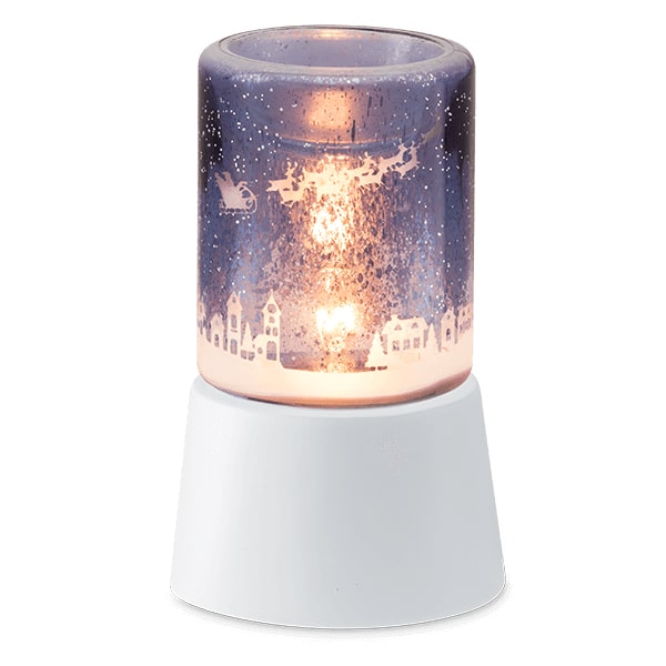 To All a Good Night Scentsy Mini Warmer with tabletop base