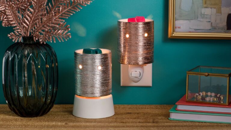 Metallic Etched Core Mini Warmer Collection available 4 January