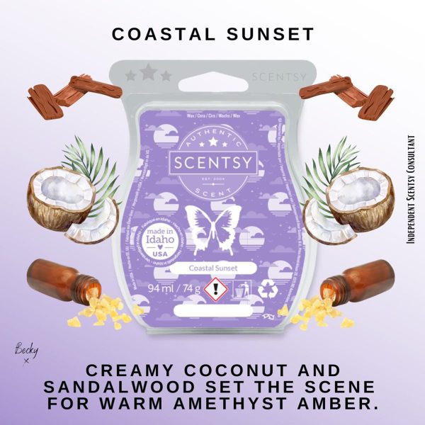 Coastal Sunset Scentsy Bar