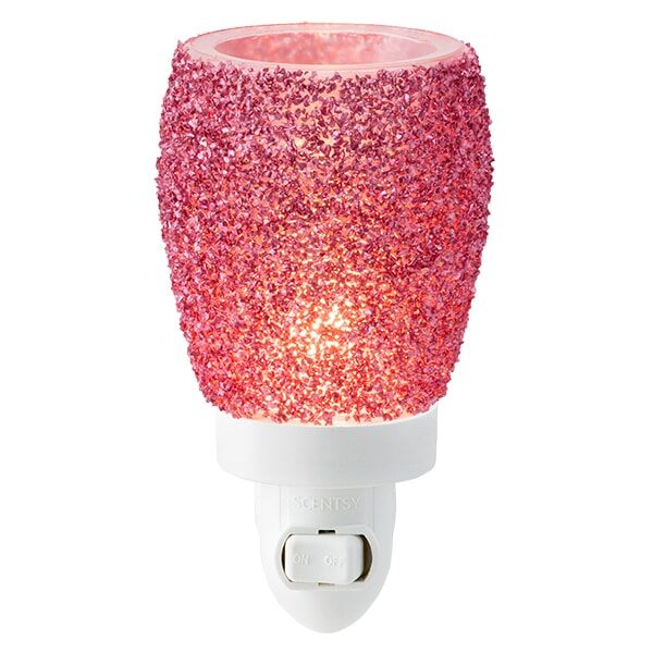 Glitter Magenta Scentsy Plugin Mini Warmer