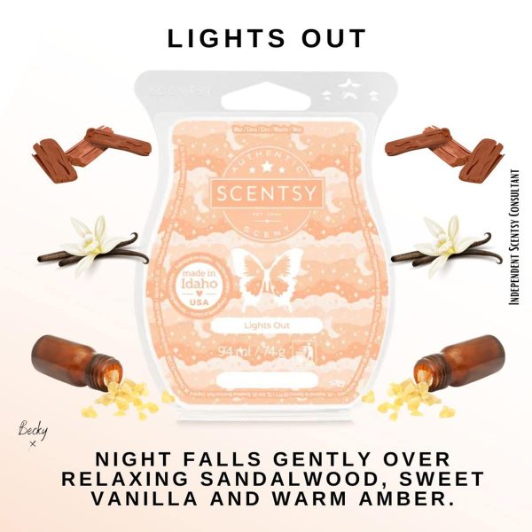 Lights Out Scentsy Bar