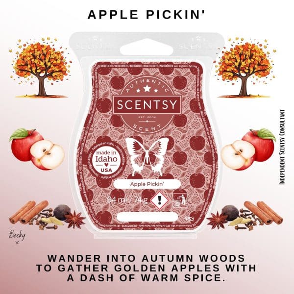 Apple Pickin Scentsy Wax Bar