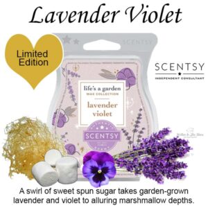 Lavender Violet Scentsy Wax Bar