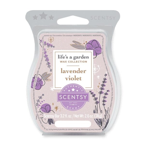 Lavender Violet Scentsy Wax Bar