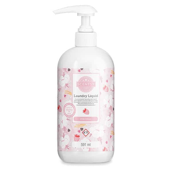 Pink Cotton Scentsy Laundry Liquid