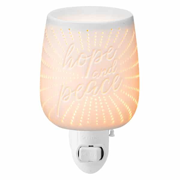 Hope and Peace Scentsy Plugin Mini Warmer