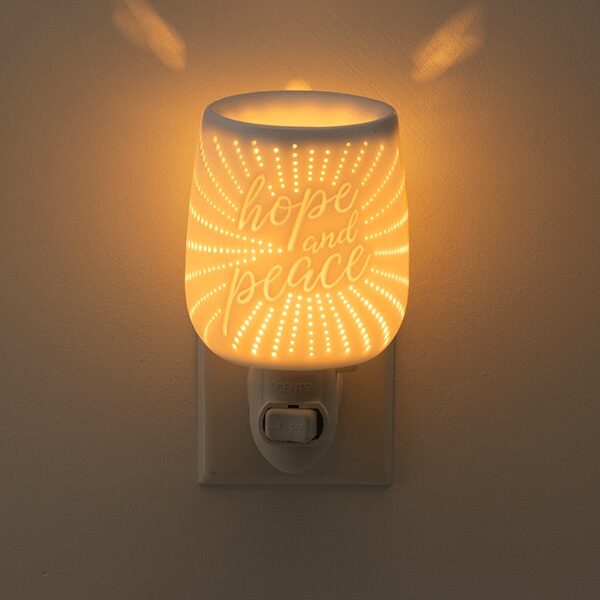 Hope and Peace Scentsy Plugin Mini Warmer