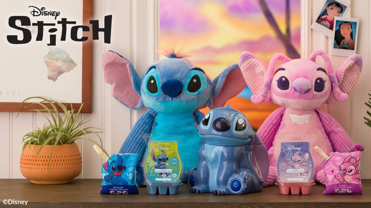 Disney Stitch Scentsy UK Warmer Now With Two FREE Bars! - The Candle  Boutique - Scentsy UK Consultant