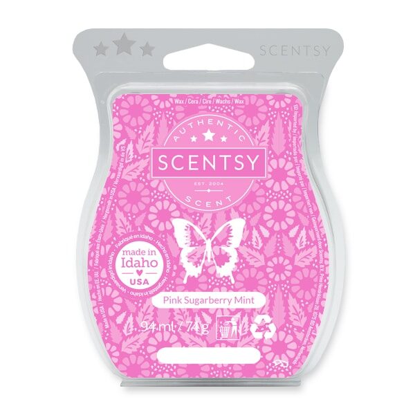 Pink Sugarberry Mint Scentsy Bar