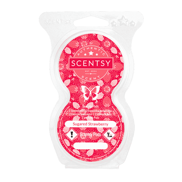 Sugared Strawberry Scentsy Pod Twin Pack