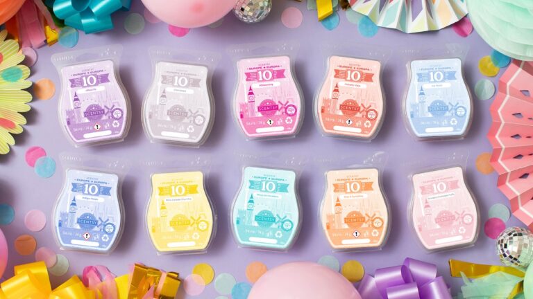 Celebrate 10 years of Scentsy Europe with this 10-bar bundle!