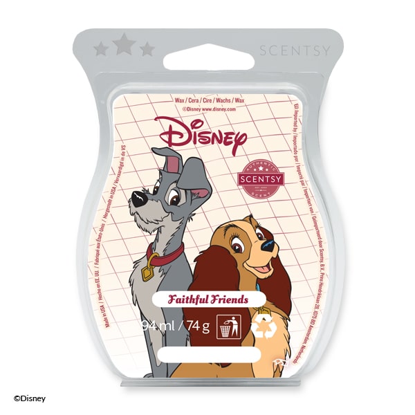 Disney Lady and the Tramp: Faithful Friends – Scentsy Bar £8