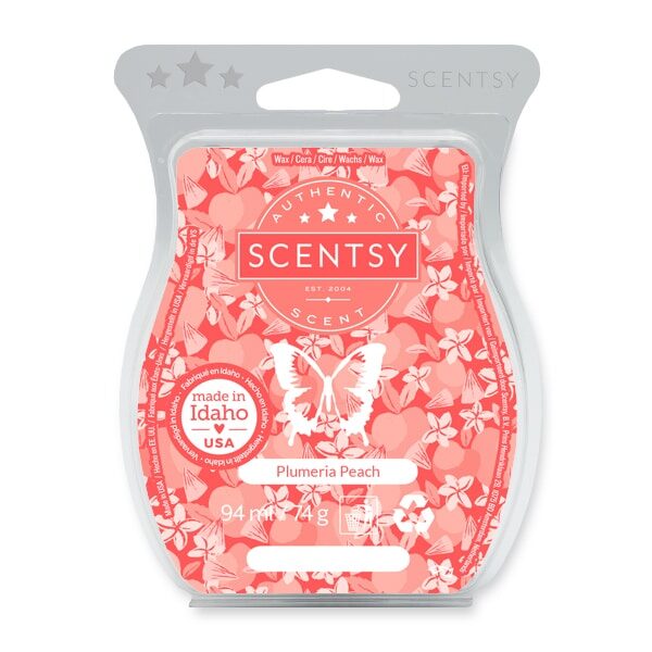 Plumeria Peach Scentsy Bar