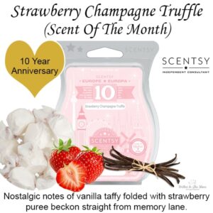 Strawberry Champagne Truffle 10 Year Anniversary