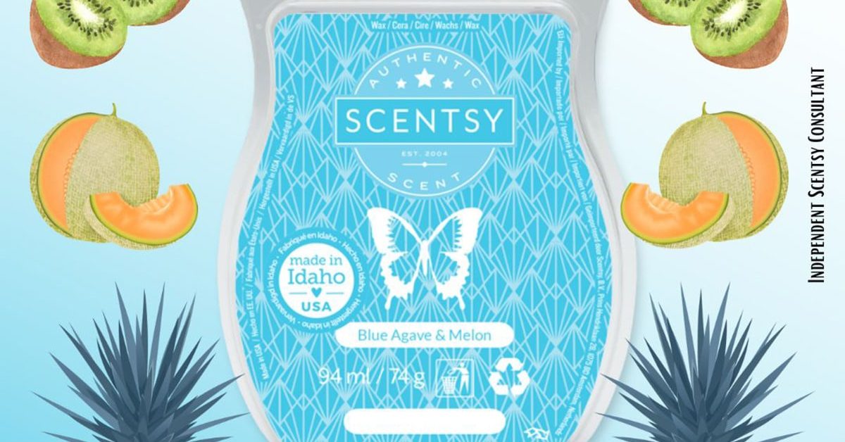Blue Agave & Melon Scentsy Bar - The Candle Boutique - Scentsy UK Consultant