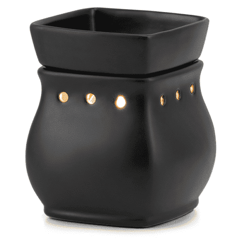 Classic Curve Satin Black Scentsy Warmer - The Candle Boutique - Scentsy UK Consultant