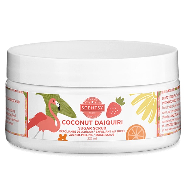 Coconut Daiquiri Scentsy Sugar Scrub - The Candle Boutique - Scentsy UK  Consultant