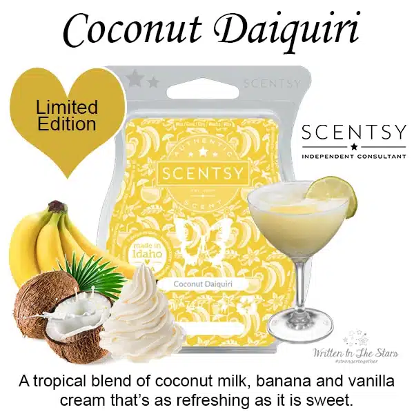 Coconut Daiquiri Scentsy Bar