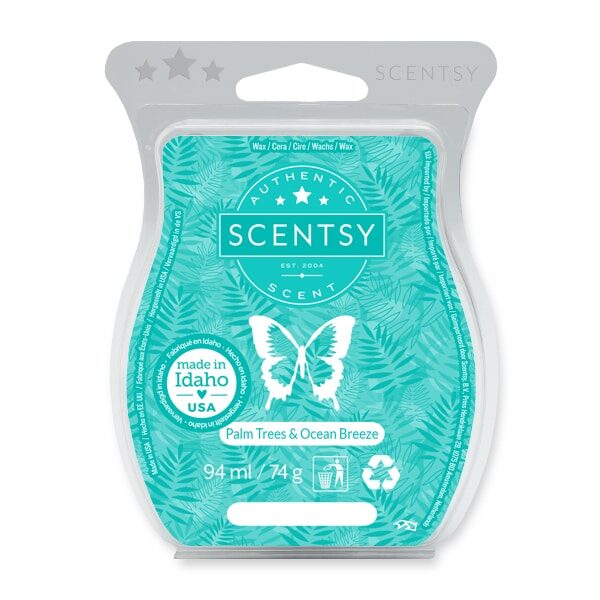 Palm Trees & Ocean Breeze Scentsy Bar