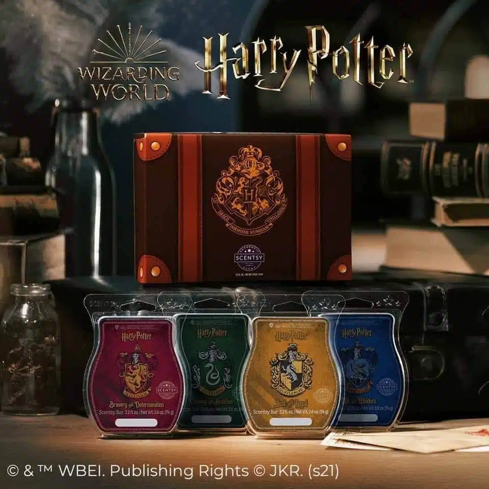 Scentsy Harry Potter Hogwarts Houses Wax Collection