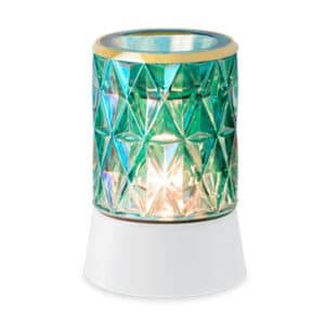 Crowned in Gold Mini Warmer with Tabletop Base