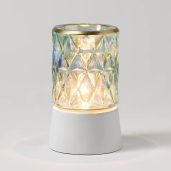 Crowned in Gold Mini Warmer with Tabletop Base