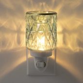 Crowned in Gold Scentsy Plugin Mini Warmer Dark Setting