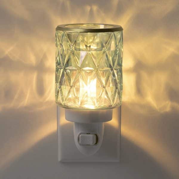 Crowned in Gold Scentsy Plugin Mini Warmer Dark Setting Crowned in Gold Scentsy Plugin Mini Warmer Dark Setting