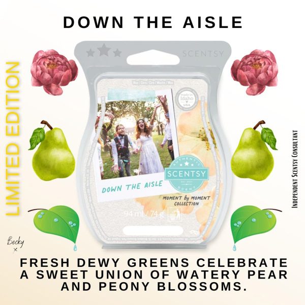 Down the Aisle - Moment by Moment Scentsy Wax Collection