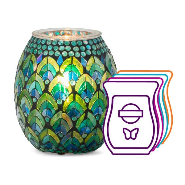 Flaunt Your Feathers Scentsy Warmer With 4 FREE Bars!