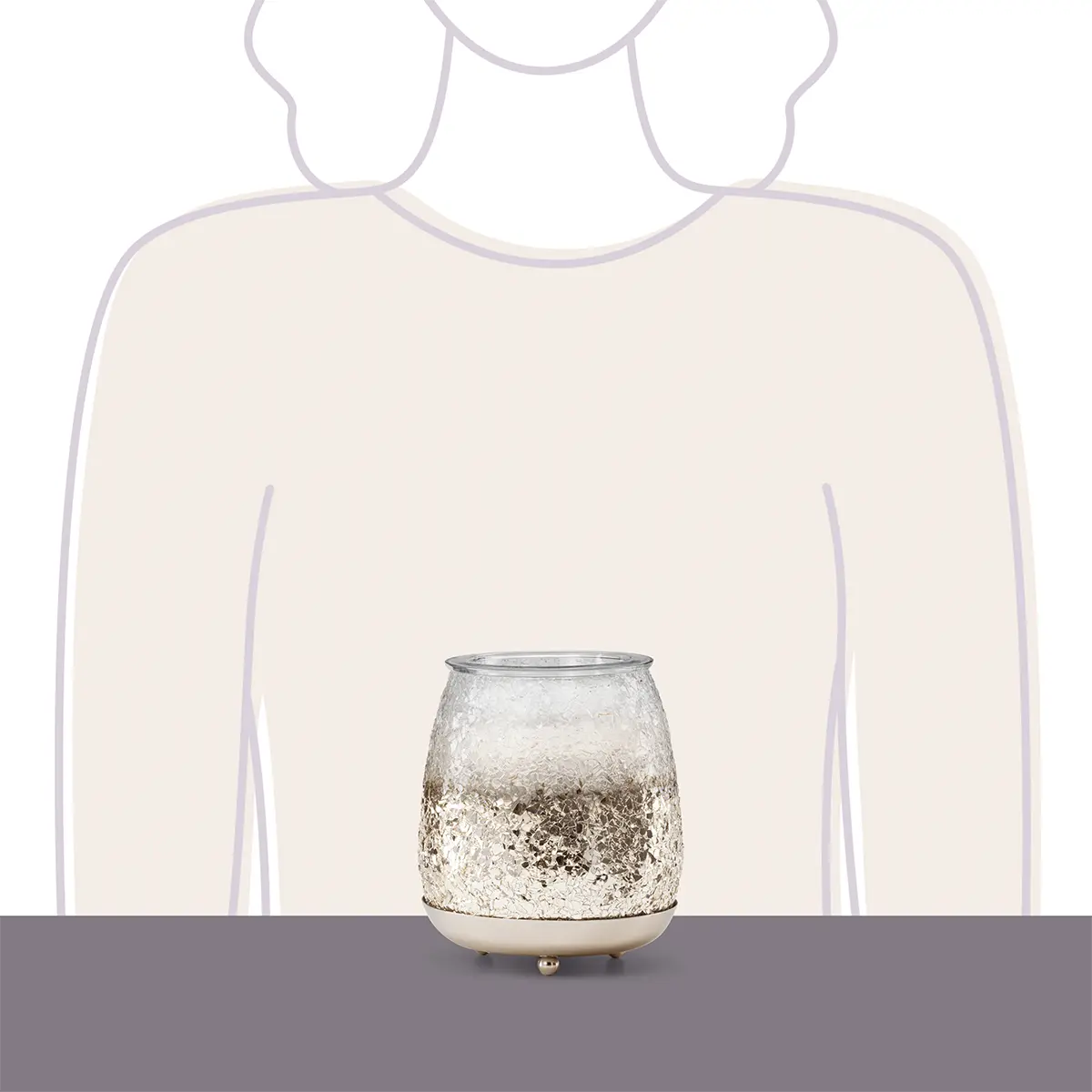 Glisten Scentsy Warmer Size & Video Glisten Scentsy Warmer Size & Video