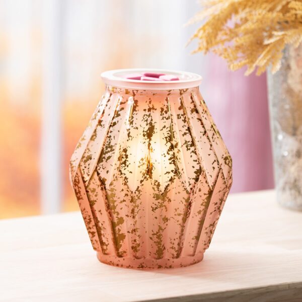 Mirrored Rosé Scentsy Warmer