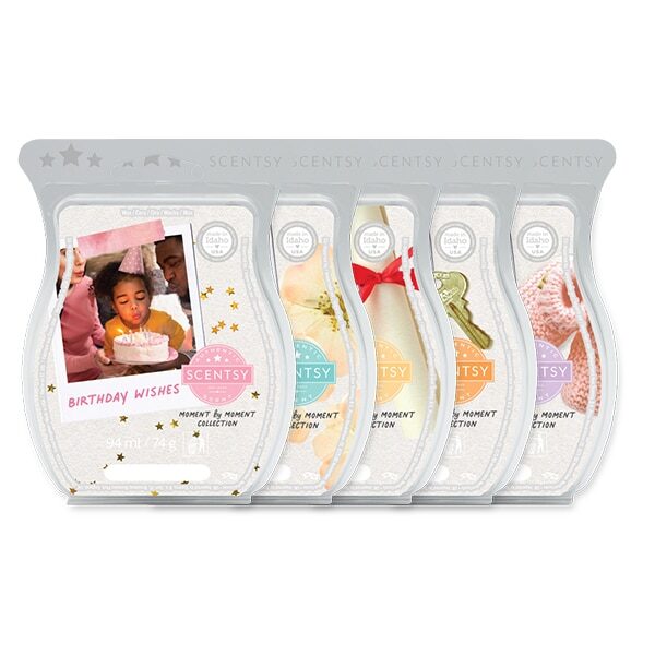 Moment by Moment Scentsy Wax Collection - 5 - Bar Bundle