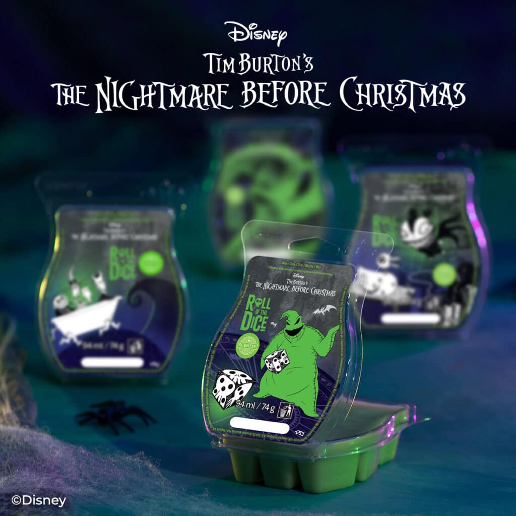 Nightmare Before Christmas Scentsy 4-Bar Pack