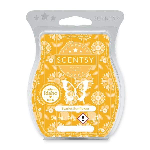 Scarlet Sunflower Scentsy Bar