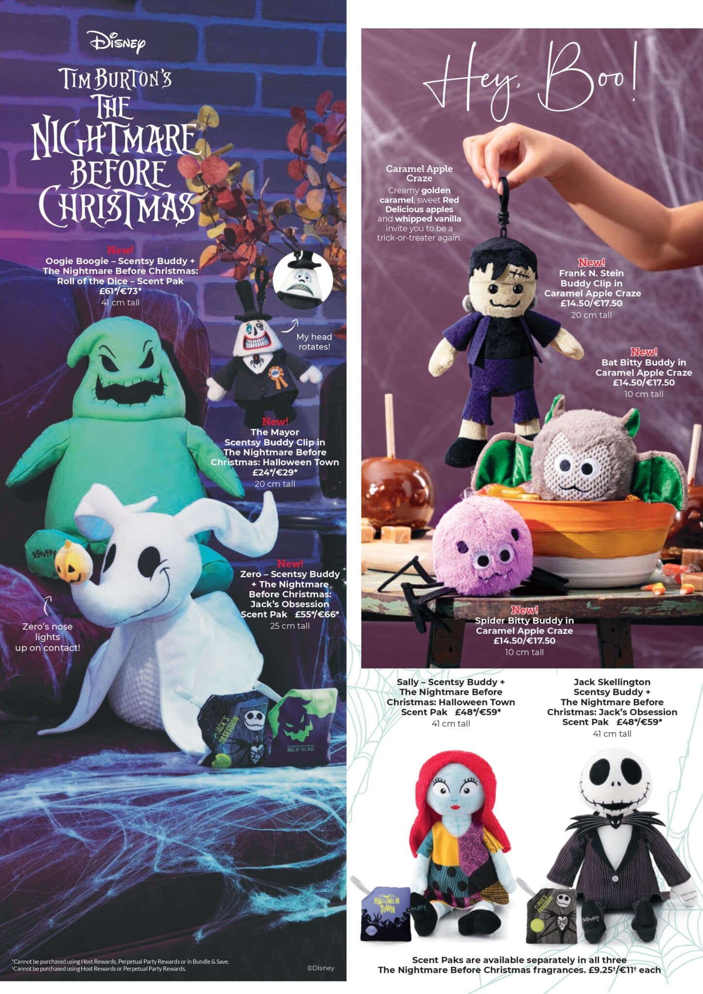 Scentsy Nightmare Before Christmas 2021 & Halloween Scentsy Products
