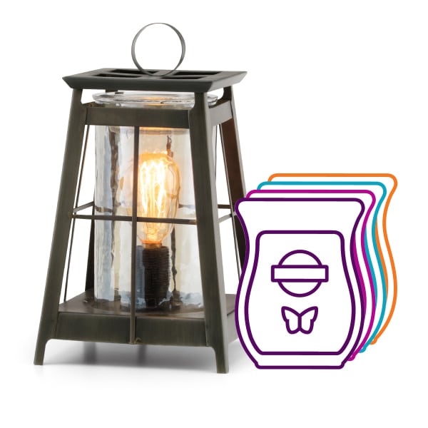 Shining Light Scentsy Warmer With 4 FREE Bars!