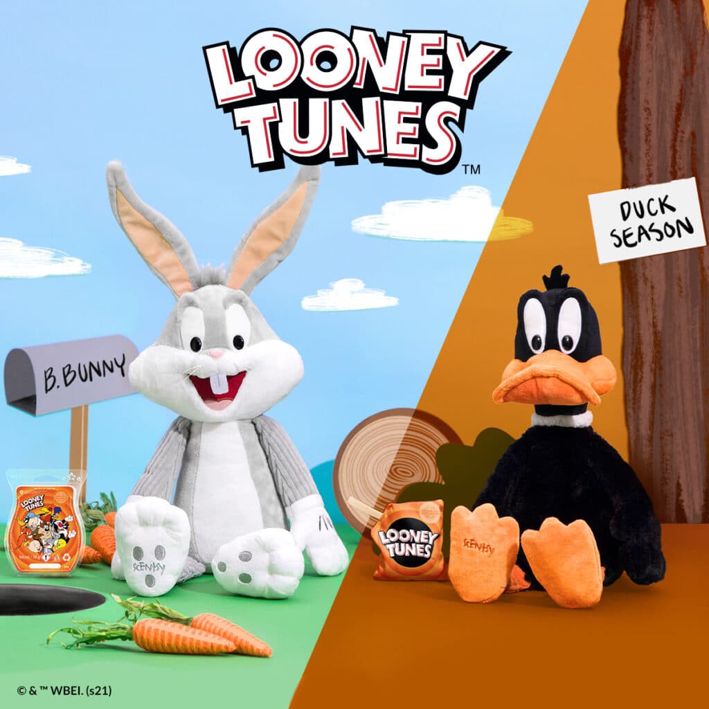 Shop our Bugs Bunny and Daffy Duck Scentsy Buddies